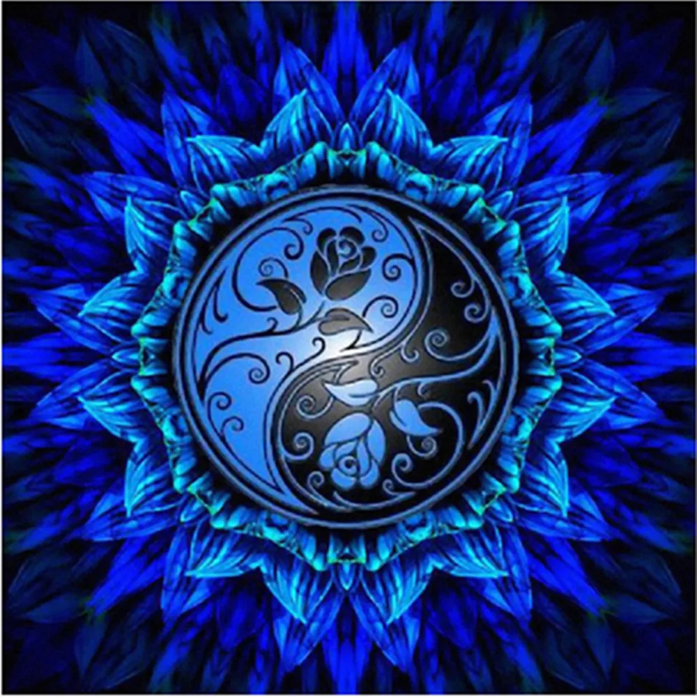 ZJZY 5D Diy Diamond Painting Blue Mandala Flower Handmade Home Gift Diamond Embroidery Picture Mosaic Round Rhinestone LY657
ZJZY 5D Diy Diamond Painting Blue Mandala Flower Handmade Home Gift Diamond Embroidery Picture Mosaic Round Rhinestone LY657