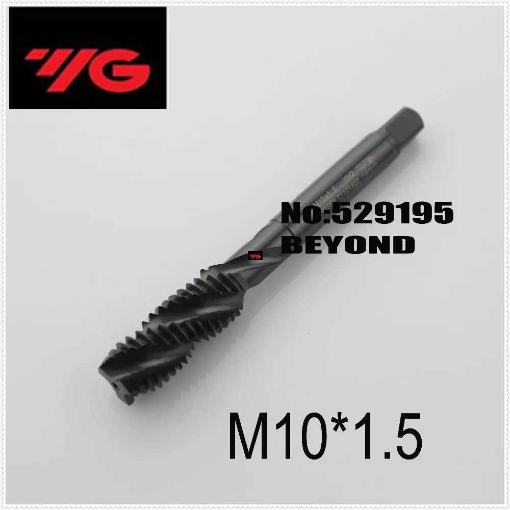 M10*1.5 T1121 Korea Yg-1 For Suitable For Carbon Steel And Alloy Blind Hole Processing, Good Chip Removal
M10*1.5 T1121 Korea Yg-1 For Suitable For Carbon Steel And Alloy Blind Hole Processing, Good Chip Removal
