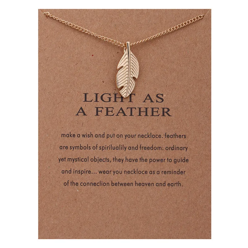 Fashion Gold-color Feather Alloy Pendant Chocker Necklace Women Pendant Necklaces Charm Clavicle Chains Jewelry
Fashion Gold-color Feather Alloy Pendant Chocker Necklace Women Pendant Necklaces Charm Clavicle Chains Jewelry