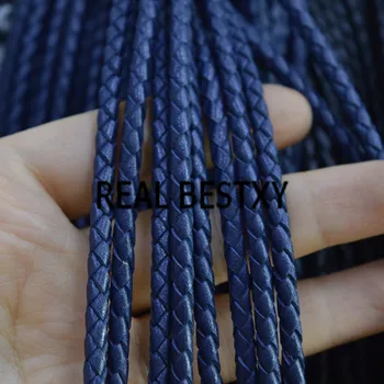 REAL BESTXY 5m/lot 4mm Cord Rope Genuine Leather Cords Round Rope String For Jewelry Making Bracelet Necklace Craft
REAL BESTXY 5m/lot 4mm Cord Rope Genuine Leather Cords Round Rope String For Jewelry Making Bracelet Necklace Craft
