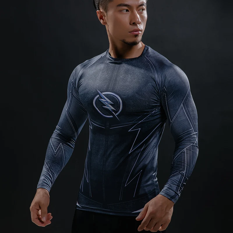 ZOOM 3D Printed T-shirts Men Raglan Long Sleeve Compression Shirt Flash Cosplay Costume fitness Clothing Tops Male
ZOOM 3D Printed T-shirts Men Raglan Long Sleeve Compression Shirt Flash Cosplay Costume fitness Clothing Tops Male