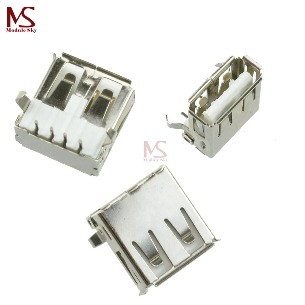 10Pcs G52 USB 2.0 4Pin A Type Female Socket Connector 2feet 90degree for Data Transmission Charging Sell At A Loss USA Belarus
10Pcs G52 USB 2.0 4Pin A Type Female Socket Connector 2feet 90degree for Data Transmission Charging Sell At A Loss USA Belarus