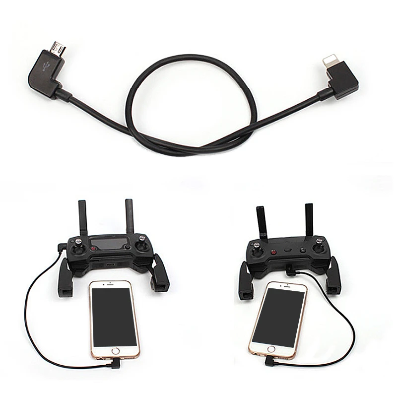 30CM OTG Data Cable for DJI Mavic Pro Air Spark Mavic 2 Zoom Drone IOS Type-C Micro-USB Adapter Wire Connector for Tablet Phone
30CM OTG Data Cable for DJI Mavic Pro Air Spark Mavic 2 Zoom Drone IOS Type-C Micro-USB Adapter Wire Connector for Tablet Phone