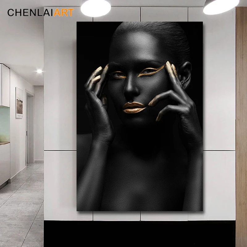 Canvas Prints Painting Modern Black Woman Model Wall Art Poster And Prints Pictures Home Decoration For Living Room No Frame
Canvas Prints Painting Modern Black Woman Model Wall Art Poster And Prints Pictures Home Decoration For Living Room No Frame