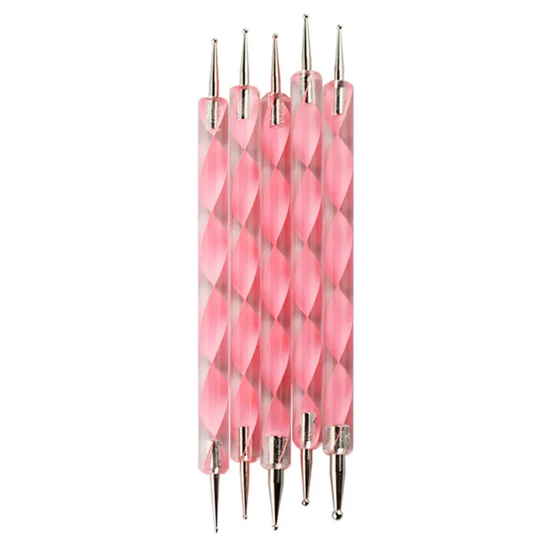 5PCS/lot 2 Way Marbleizing Nail Art Dotting Arrange Painting Pen Manicure Tools Nail Art Pen Arrangement Tool Point Set Makeup
5PCS/lot 2 Way Marbleizing Nail Art Dotting Arrange Painting Pen Manicure Tools Nail Art Pen Arrangement Tool Point Set Makeup