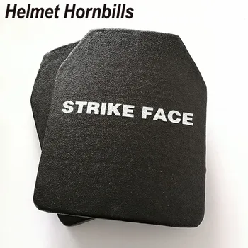 

Helmet Hornbills 2018 New Arrival 2pcs/Lot 10"x12" Alumina&PE NIJ Level IV Stand Alone Bulletproof Panel Al2O3 Ballistic Plates