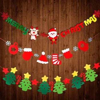 Christmas Decoration Hanging Flags Non-woven Merry Christmas Pull Flags Cloth Doors and Windows Festival Supplies High Quality
Christmas Decoration Hanging Flags Non-woven Merry Christmas Pull Flags Cloth Doors and Windows Festival Supplies High Quality