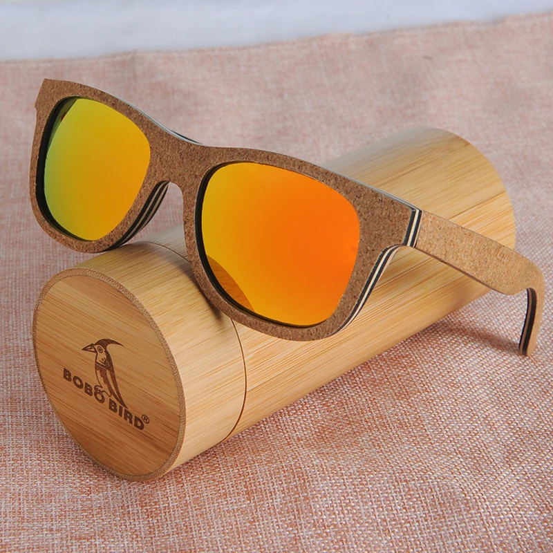 BOBO BIRD Wooden Polarized Sunglasses Men Layered Skateboard Frame Square Style Glasses For Women Sport Eyewear In Wood Box
BOBO BIRD Wooden Polarized Sunglasses Men Layered Skateboard Frame Square Style Glasses For Women Sport Eyewear In Wood Box