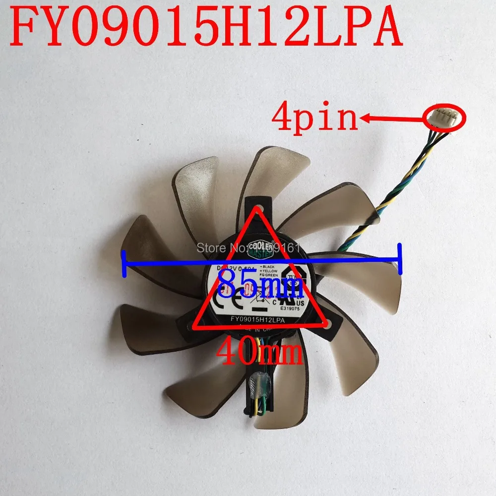 Free Shipping FY09015H12LPA 4PIN 85mm DC12V 0.6A for Asus GTX460 GTX560 Sapphire HD6790 HD7950 cooling fan
Free Shipping FY09015H12LPA 4PIN 85mm DC12V 0.6A for Asus GTX460 GTX560 Sapphire HD6790 HD7950 cooling fan