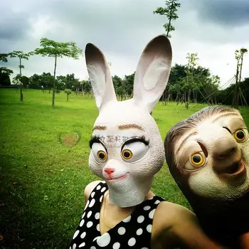Crazy animal City Nick Judi sloth fox rabbit mask headgear COS dance mask ornaments
Crazy animal City Nick Judi sloth fox rabbit mask headgear COS dance mask ornaments