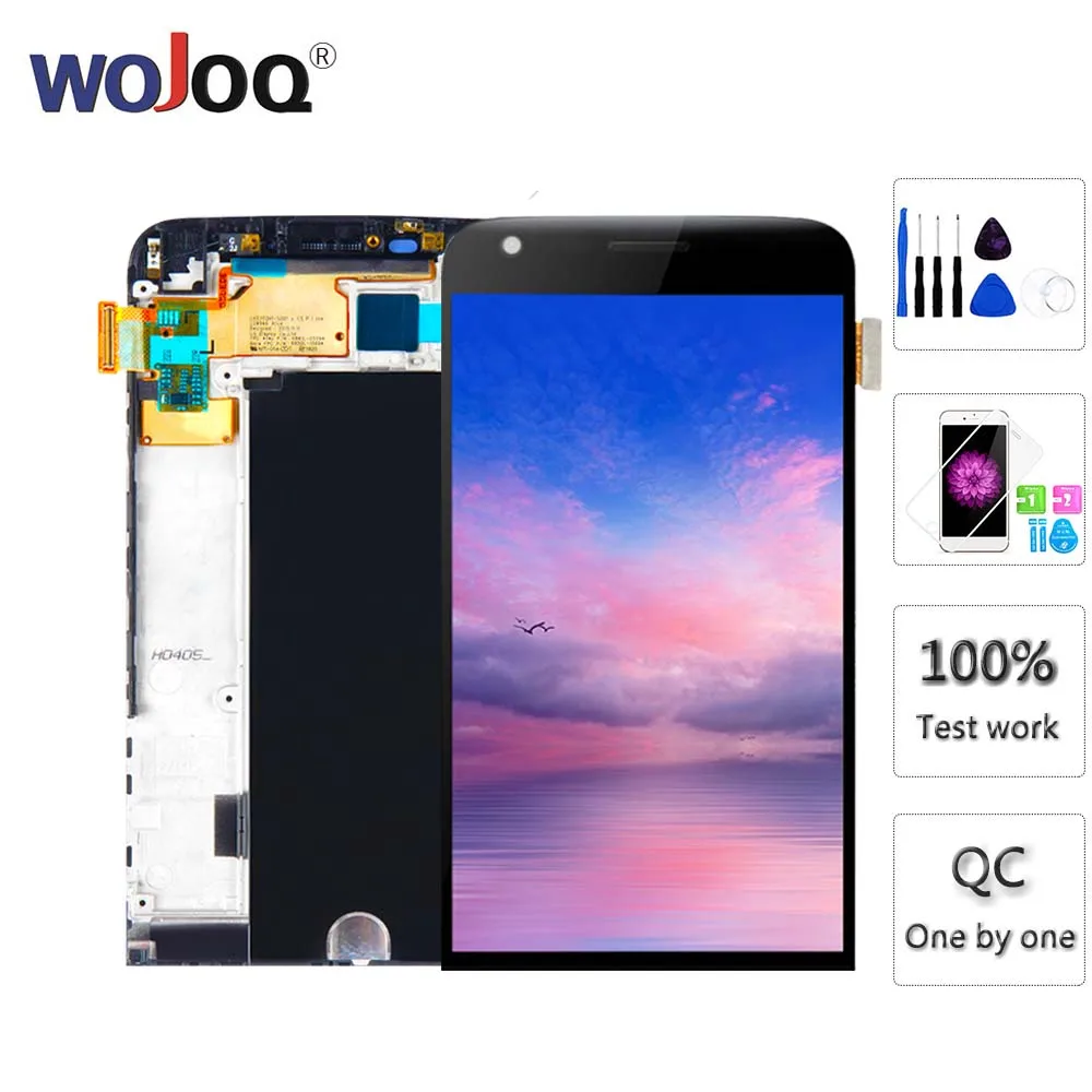 Original LCD for LG G5 H850 H840 H860 Display Touch Screen Digitizer with Frame Assembly for G5 F700 LCD Display Replacement
Original LCD for LG G5 H850 H840 H860 Display Touch Screen Digitizer with Frame Assembly for G5 F700 LCD Display Replacement