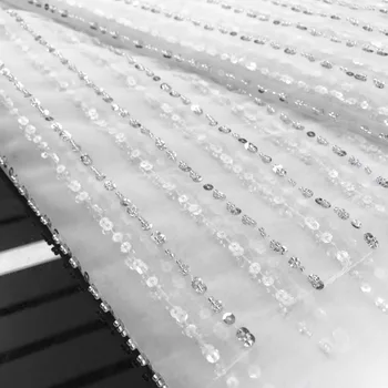 Nigerian lace fabrics 2018 African swiss voile lace high quality swiss voile lace white silver sequins for wedding party dress 
Nigerian lace fabrics 2018 African swiss voile lace high quality swiss voile lace white silver sequins for wedding party dress