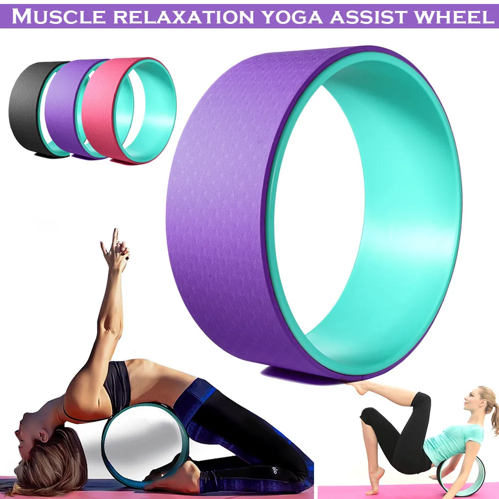 Newly TPE Yoga Circles Pilates Wheel Waist Shape Bodybuilding ABS Gym Workout Back Training Tool BFE88
Newly TPE Yoga Circles Pilates Wheel Waist Shape Bodybuilding ABS Gym Workout Back Training Tool BFE88