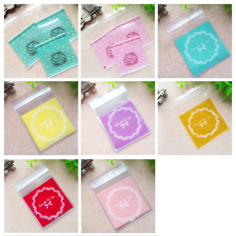 100pcs/lot Multicolor Candy Cookie Packaging Bags Self-adhesive Plastic Biscuits Baking Package Wedding Brithday Party Gift Bags
100pcs/lot Multicolor Candy Cookie Packaging Bags Self-adhesive Plastic Biscuits Baking Package Wedding Brithday Party Gift Bags