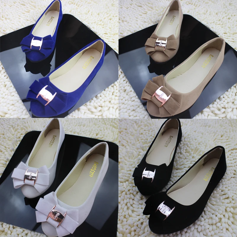 Plus Size Spring Flats Women Shoes Bowtie Slip on Shoes Metal Woman Flats Faux Suede Boat Shoe Ladies Ballet Flats zapatos mujer
Plus Size Spring Flats Women Shoes Bowtie Slip on Shoes Metal Woman Flats Faux Suede Boat Shoe Ladies Ballet Flats zapatos mujer