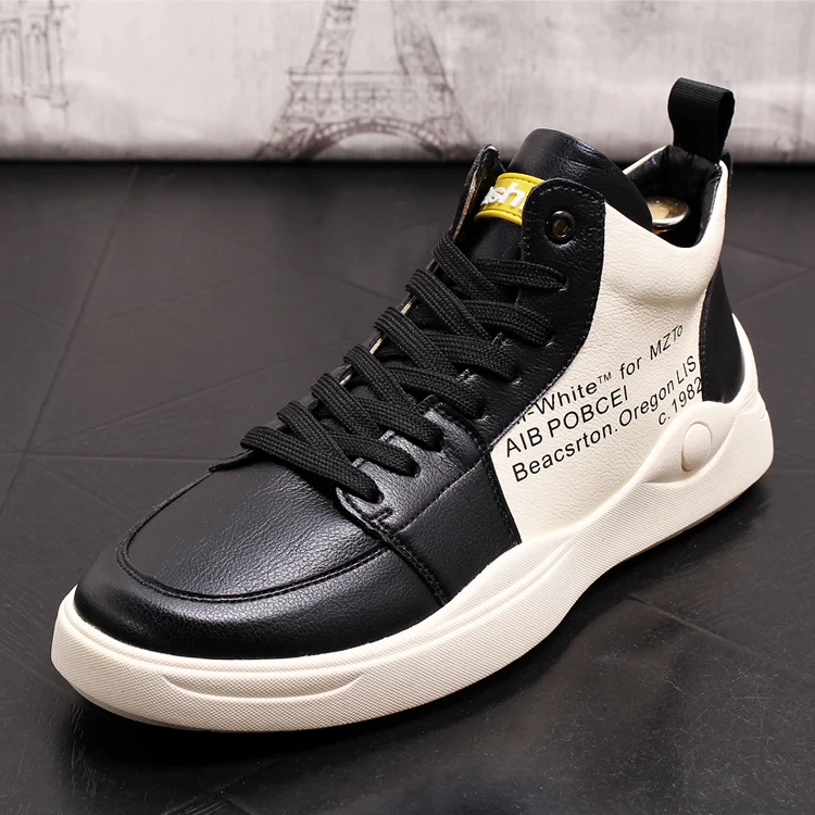 2019 Man Sneakers For Men Brand High Top Shoes Elasticity Casual Shoes Breathable Wild Male Shoes Trend Fashion Zapatos Hombre
2019 Man Sneakers For Men Brand High Top Shoes Elasticity Casual Shoes Breathable Wild Male Shoes Trend Fashion Zapatos Hombre
