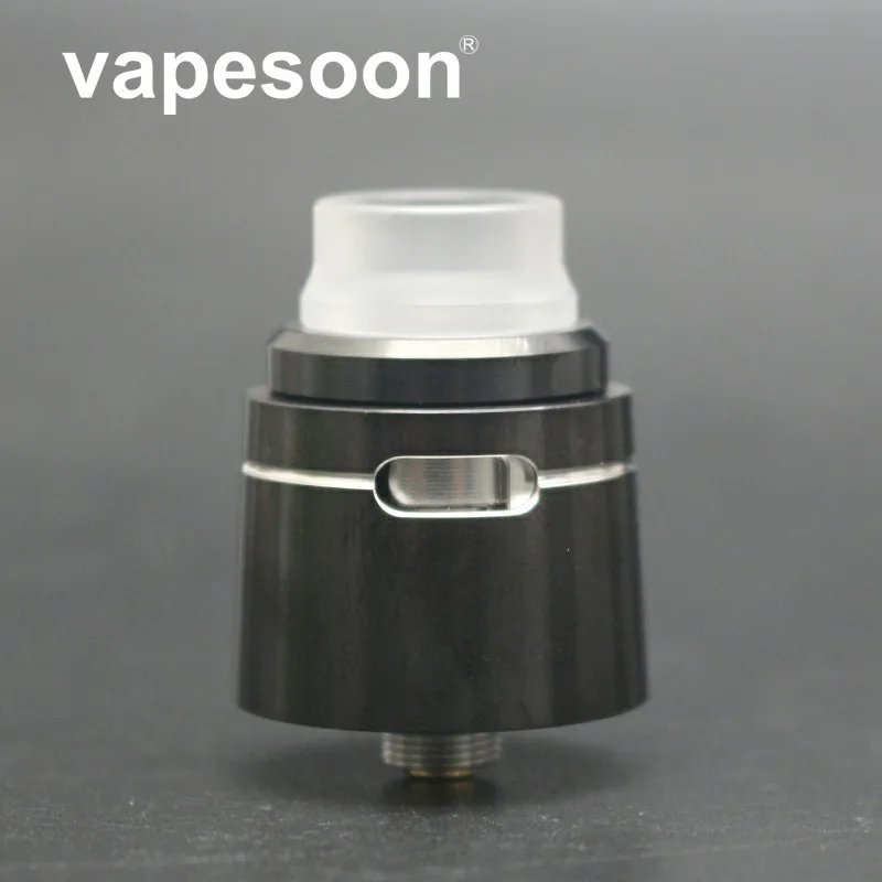 Vaporizer 24mm Diameter vapesoon V24 RDA Atomizer Adjustable Airflow Dual Coil RDA for VS Reload S Vape e-Cigarette
Vaporizer 24mm Diameter vapesoon V24 RDA Atomizer Adjustable Airflow Dual Coil RDA for VS Reload S Vape e-Cigarette