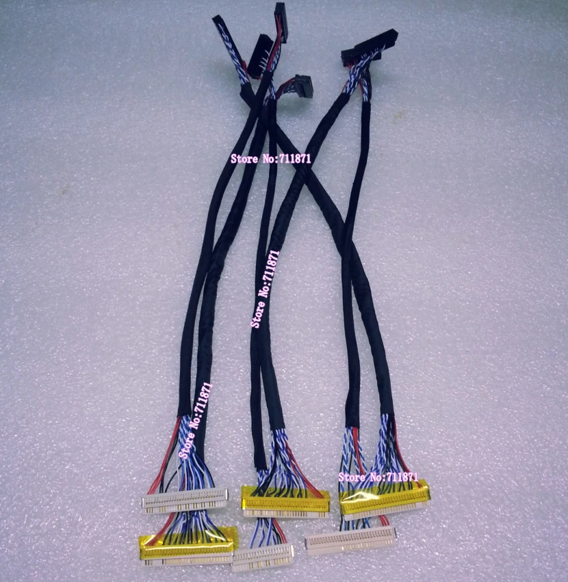 6Pcs FI-X LCD Screen Cable Line 1ch/2ch 6bit 8bit Universal Commonly Screen Line cord 20P 30P FIX LVDS Lcd Screen Wire Cable
6Pcs FI-X LCD Screen Cable Line 1ch/2ch 6bit 8bit Universal Commonly Screen Line cord 20P 30P FIX LVDS Lcd Screen Wire Cable