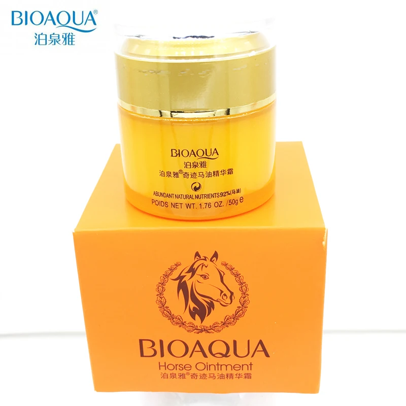 Horse Oil Miracle Cream 50g Results Scar Stretch Mark Spots Whitening Acne Wrinkles Anti-aging Improve Skin Dry Contractive Pore
Horse Oil Miracle Cream 50g Results Scar Stretch Mark Spots Whitening Acne Wrinkles Anti-aging Improve Skin Dry Contractive Pore
