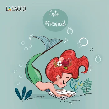 Laeacco Mermaid Backdrops Surprise Birthday Party Personalized Photocall Pink Vinyl Photography Backgrounds For Photo Studio
Laeacco Mermaid Backdrops Surprise Birthday Party Personalized Photocall Pink Vinyl Photography Backgrounds For Photo Studio