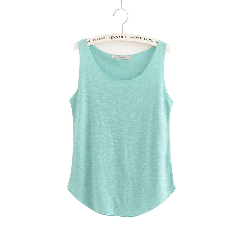 Basic T Shirt Women Summer Tank Top 100% Cotton 2019 Classic Style Multi-colors Sleeveless Tops Female Black Blue Breathable
Basic T Shirt Women Summer Tank Top 100% Cotton 2019 Classic Style Multi-colors Sleeveless Tops Female Black Blue Breathable