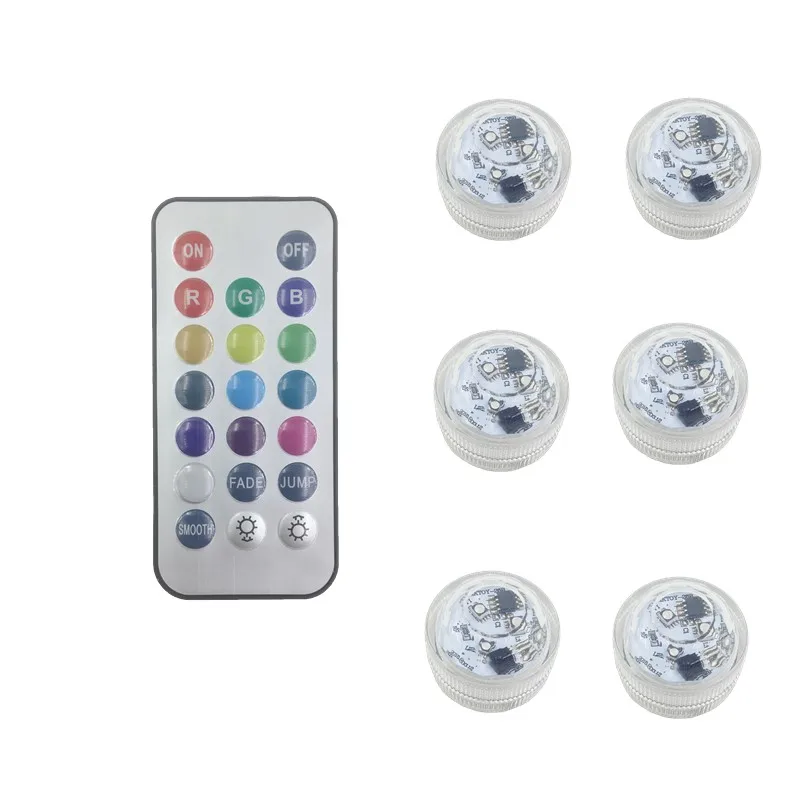 RGB Submersible LED Underwater Light SMD2835 Waterproof Round Bulb Lamp Swimming Pool Light For Wedding Celebration With Remoter
RGB Submersible LED Underwater Light SMD2835 Waterproof Round Bulb Lamp Swimming Pool Light For Wedding Celebration With Remoter
