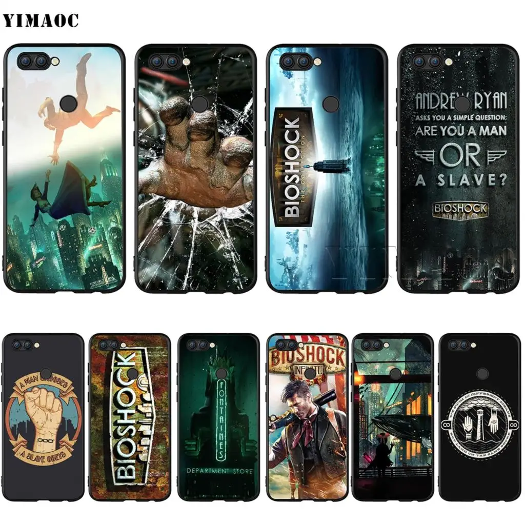 YIMAOC Bioshock Silicone Case for Huawei Mate 10 P8 P9 P10 P20 Lite Pro P Y7 Y9 Smart Mini 2017 2018
YIMAOC Bioshock Silicone Case for Huawei Mate 10 P8 P9 P10 P20 Lite Pro P Y7 Y9 Smart Mini 2017 2018