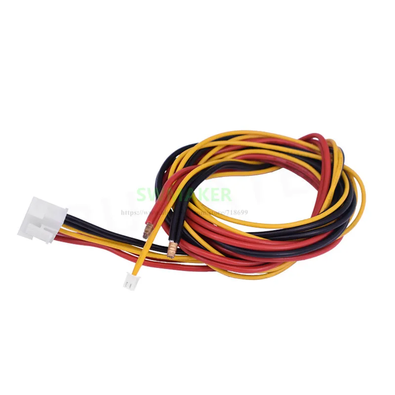 SWMAKER 1pcs aluminum substrate / hot bed / heat bed plate special welding line with connector length 90cm 3D printer parts
SWMAKER 1pcs aluminum substrate / hot bed / heat bed plate special welding line with connector length 90cm 3D printer parts