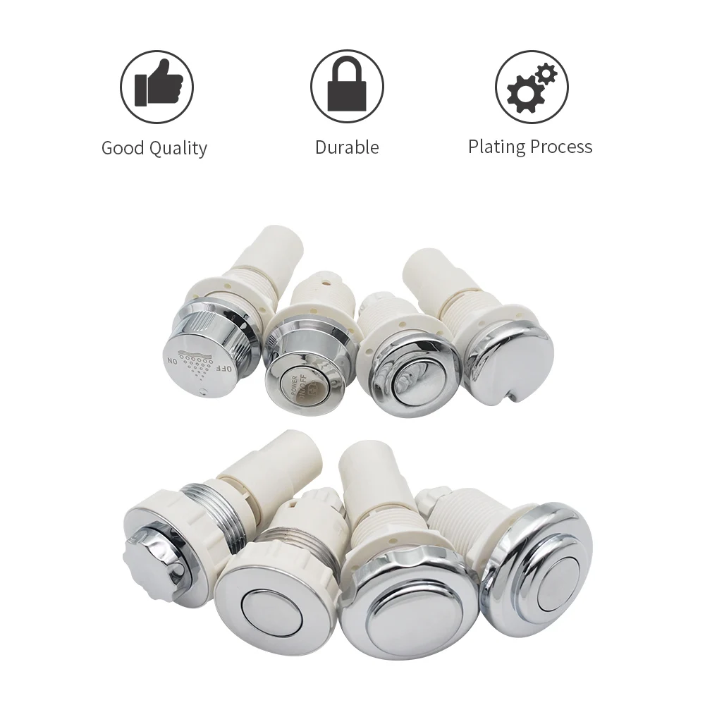 On Off Push Bathtub Air Start / Adjustment Switch Button Massage Bathtub Spa Micro Waste Garbage Disposal Whirlpool Pneumatic
On Off Push Bathtub Air Start / Adjustment Switch Button Massage Bathtub Spa Micro Waste Garbage Disposal Whirlpool Pneumatic