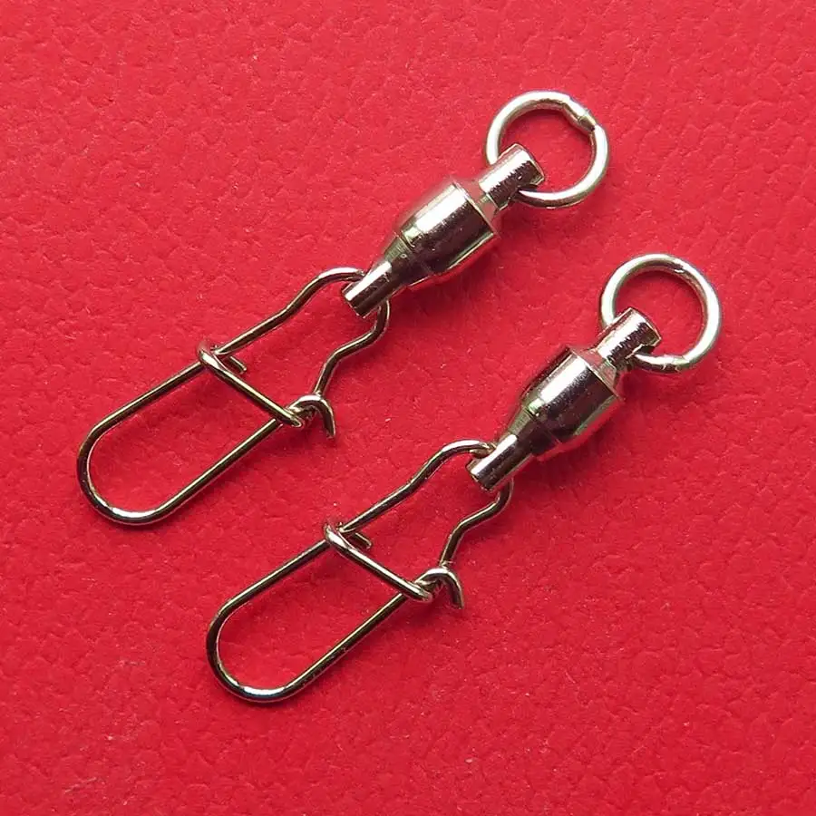 Minfishing 25Pcs/lot Strong Ball bearing Swivels with Sold Rings Split Ring Fishing swivel snap Connector Fishing Accessories
Minfishing 25Pcs/lot Strong Ball bearing Swivels with Sold Rings Split Ring Fishing swivel snap Connector Fishing Accessories