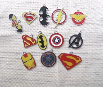 NEW Cartoon 50pcs superheros superman batman flash Enamel Metal Charm Pendants DIY Jewelry Making Party Favors Toy K-109
NEW Cartoon 50pcs superheros superman batman flash Enamel Metal Charm Pendants DIY Jewelry Making Party Favors Toy K-109
