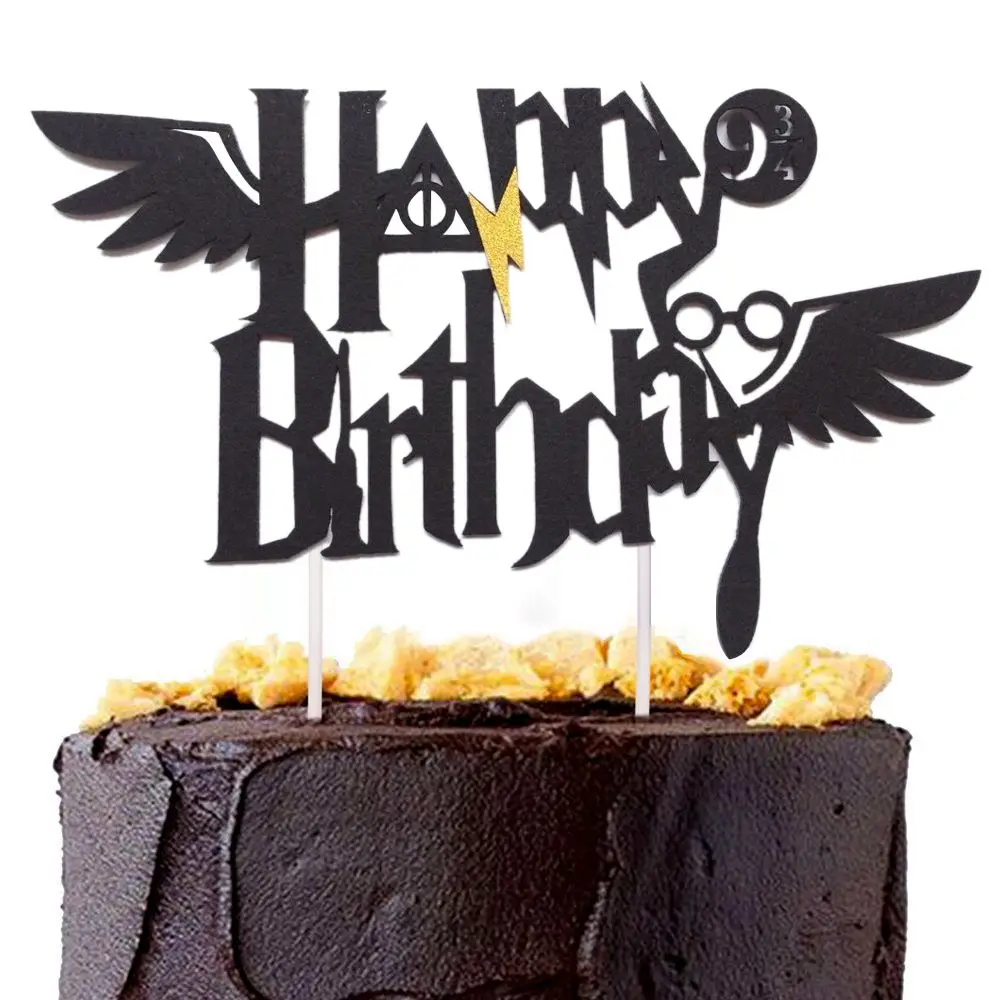Omilut Harry Potter Cake Topper Birthday Party Decor Harry Lightning Potter Party Baby Shower Boy Children's Party Gift For Chil
Omilut Harry Potter Cake Topper Birthday Party Decor Harry Lightning Potter Party Baby Shower Boy Children's Party Gift For Chil