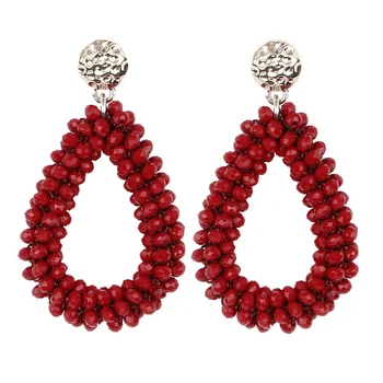 2020 Oorbellen Lady Earrings Beads Handmade Aretes Baroque Big Earrings For Women Dangle Drop dangling Crystal Earrings Jewelry
2020 Oorbellen Lady Earrings Beads Handmade Aretes Baroque Big Earrings For Women Dangle Drop dangling Crystal Earrings Jewelry