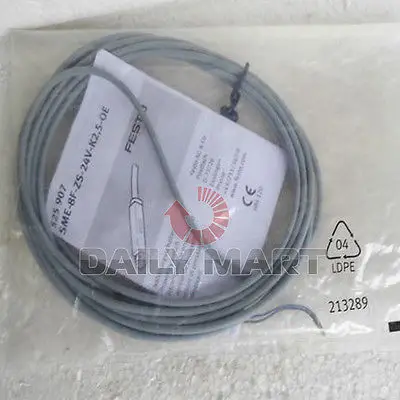 DHL/EMS 5 LOTS NEW Festo SME-8F-ZS-24V-K2.5-OE Cylinder Mounted Reed Switch, 2-Wire PLC
DHL/EMS 5 LOTS NEW Festo SME-8F-ZS-24V-K2.5-OE Cylinder Mounted Reed Switch, 2-Wire PLC