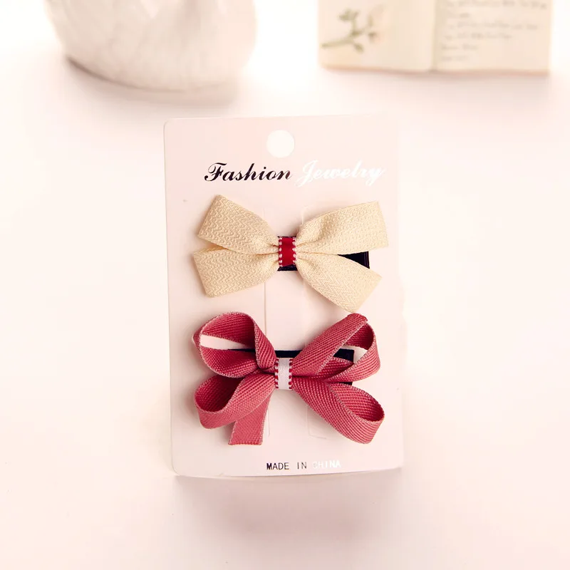 2pcs/lot Fine Hairpin Girls Hair Clip Bows Dot Bowknot Hairpins Grosgrain Ribbon Bows Hair Accessories
2pcs/lot Fine Hairpin Girls Hair Clip Bows Dot Bowknot Hairpins Grosgrain Ribbon Bows Hair Accessories
