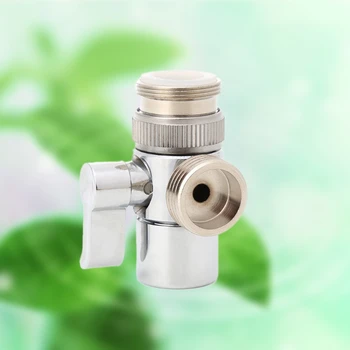 Bathroom Kitchen Brass Sink Valve Diverter Faucet Splitter to Hose Adapter M22 X M24
Bathroom Kitchen Brass Sink Valve Diverter Faucet Splitter to Hose Adapter M22 X M24