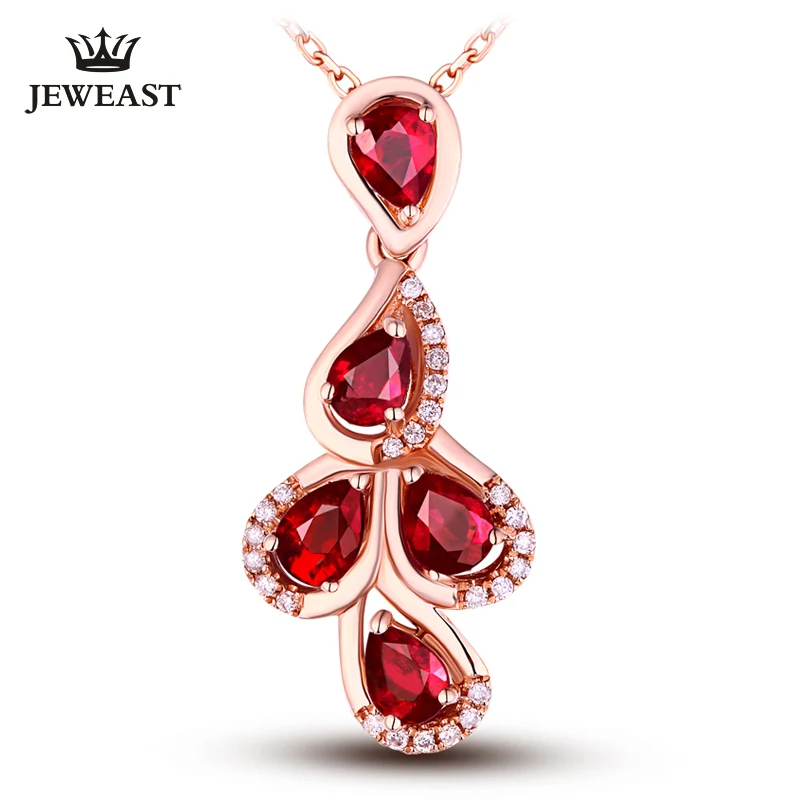 Natural ruby 18K Pure Gold Pendant Real AU 750 Solid Gold Upscale Trendy Classic Party Fine Jewelry Hot Sell New 2019
Natural ruby 18K Pure Gold Pendant Real AU 750 Solid Gold Upscale Trendy Classic Party Fine Jewelry Hot Sell New 2019