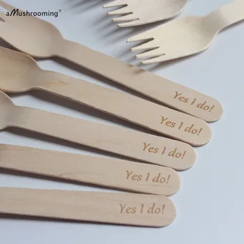 50 Yes I Do Laser Engraved Wooden Disposable Forks Wedding Engagement Party Forks Customized Words Available
50 Yes I Do Laser Engraved Wooden Disposable Forks Wedding Engagement Party Forks Customized Words Available
