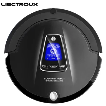 (Ship From Russia) LIECTROUX A335 Multifunction robot vacuum cleaner with mop, Schedule,2Way Virtual Blocker,SelfCharge with LCD
(Ship From Russia) LIECTROUX A335 Multifunction robot vacuum cleaner with mop, Schedule,2Way Virtual Blocker,SelfCharge with LCD