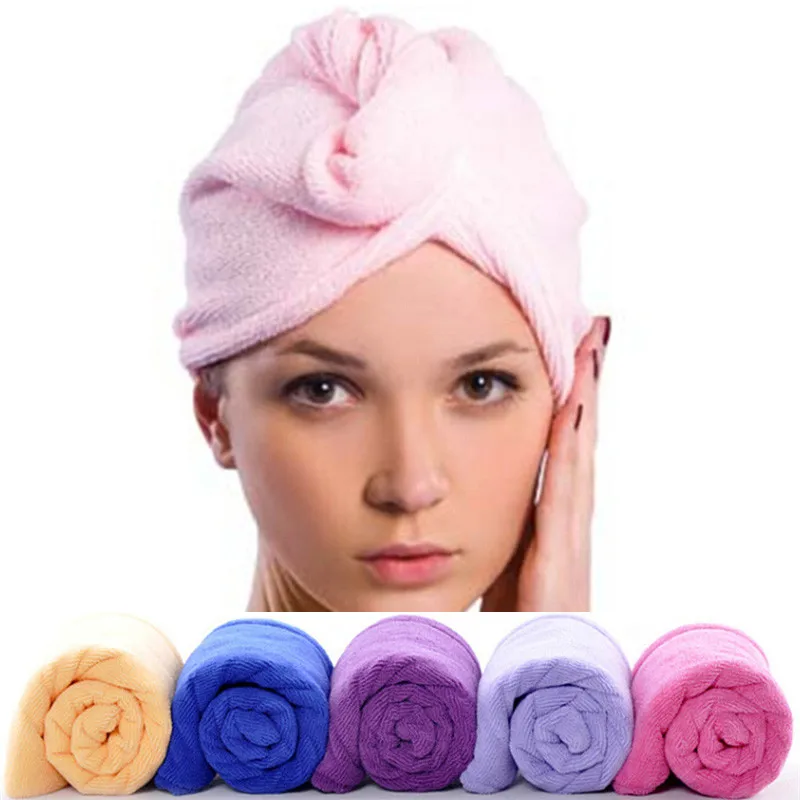 1PC 59*26cm Quick Dry Microfiber Hair Towels Shower Hair Drying Turban Wrap Hat Bathroom Women Spa Bathing Cap Random Color
1PC 59*26cm Quick Dry Microfiber Hair Towels Shower Hair Drying Turban Wrap Hat Bathroom Women Spa Bathing Cap Random Color