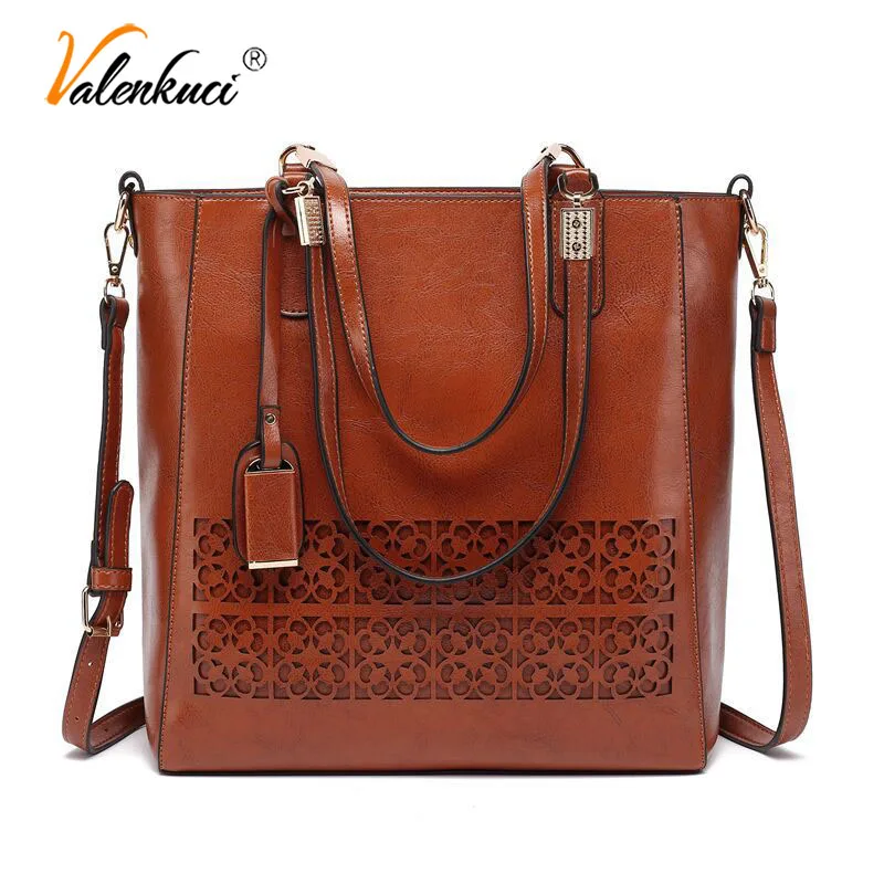 Big Holow Out Leather Women Handbags Famous Brand Designer Crossbody Shoulder Bags for Women 2018 Large Casual Tassel Tote Bag
Big Holow Out Leather Women Handbags Famous Brand Designer Crossbody Shoulder Bags for Women 2018 Large Casual Tassel Tote Bag