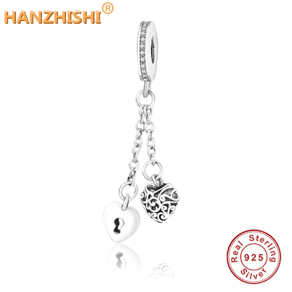 2018 Winter Collection 925 Sterling Silver Heart Dangle Charms Beads Fit Original Pandora Charms Bracelet Authentic DIY Jewelry
2018 Winter Collection 925 Sterling Silver Heart Dangle Charms Beads Fit Original Pandora Charms Bracelet Authentic DIY Jewelry
