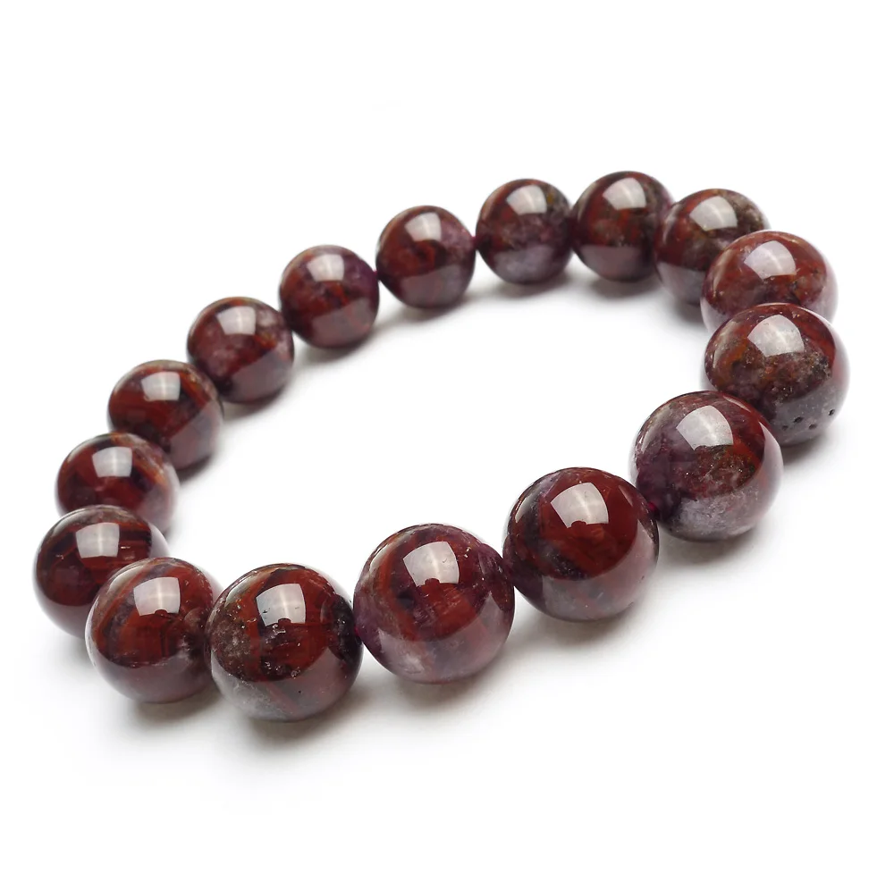 Genuine Natural Canada Auralite 23 Red Purple Round Beads Bracelet 14mm Crystal Women Men Fashion Stone Bracelet Jewelry AAAAA
Genuine Natural Canada Auralite 23 Red Purple Round Beads Bracelet 14mm Crystal Women Men Fashion Stone Bracelet Jewelry AAAAA