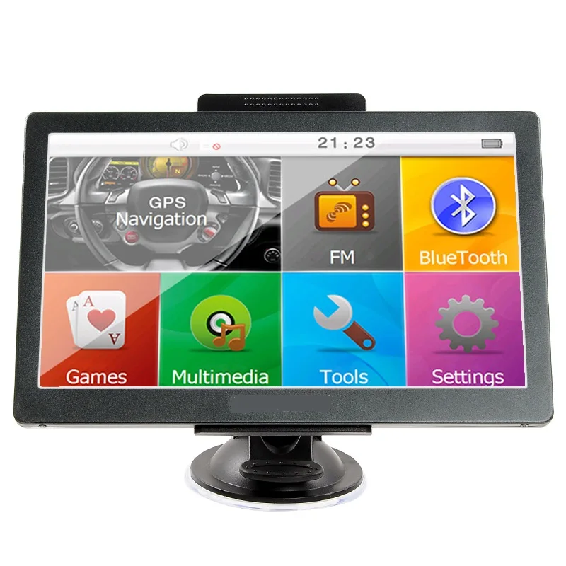 KMDRIVE 7 inch Car GPS Navigation Sat Nav 256 RAM/8GB Memory Bluetooth AV-IN Bundle Free New Maps
KMDRIVE 7 inch Car GPS Navigation Sat Nav 256 RAM/8GB Memory Bluetooth AV-IN Bundle Free New Maps