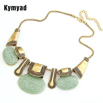 Kymyad Bohemia Necklace Collier Femme Resin Stone Bag Necklaces Pendants Bijoux Statement Choker Necklace Vintage Collares
Kymyad Bohemia Necklace Collier Femme Resin Stone Bag Necklaces Pendants Bijoux Statement Choker Necklace Vintage Collares