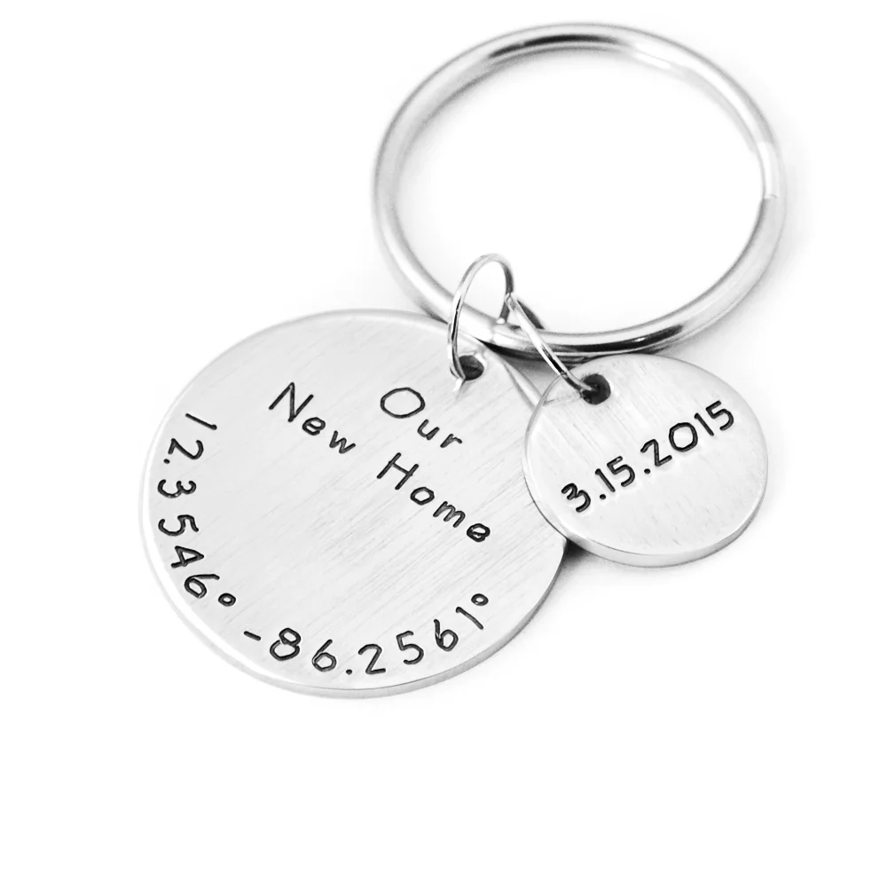 Custom Disc Keychain,Our New Home Keychain for New Couple,Coordinate Disc Keychain for Lover,Gfit for Valentine's Day
Custom Disc Keychain,Our New Home Keychain for New Couple,Coordinate Disc Keychain for Lover,Gfit for Valentine's Day