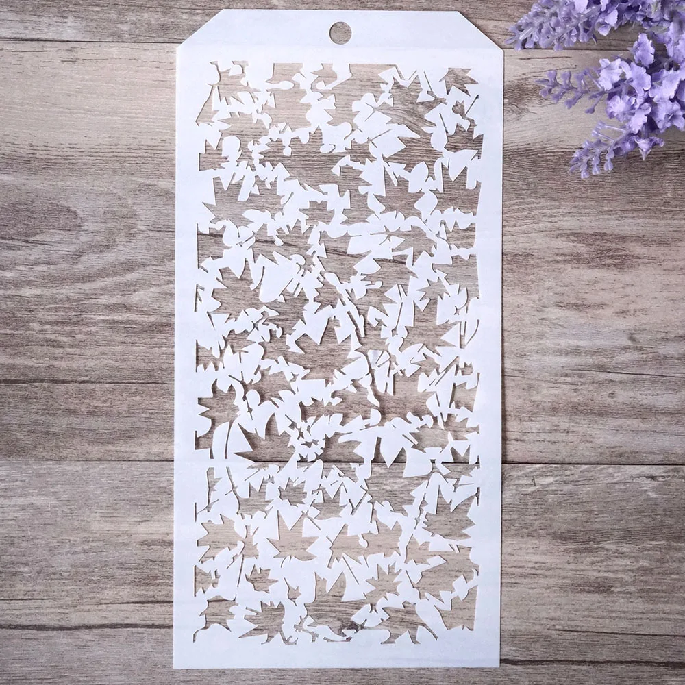 12*24 cm DIY Craft Maple Leaf Stencil for Painting Scrapbooking Stamping Stamps Album Decorative Embossing Paper Cards
12*24 cm DIY Craft Maple Leaf Stencil for Painting Scrapbooking Stamping Stamps Album Decorative Embossing Paper Cards