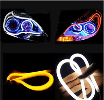 by DHL or Fedex 50lots,2Pcs/Lot 60cm 12W Headlight Daytime Lamp Switchback Strip Angel Eye Decorative External Light hot
by DHL or Fedex 50lots,2Pcs/Lot 60cm 12W Headlight Daytime Lamp Switchback Strip Angel Eye Decorative External Light hot
