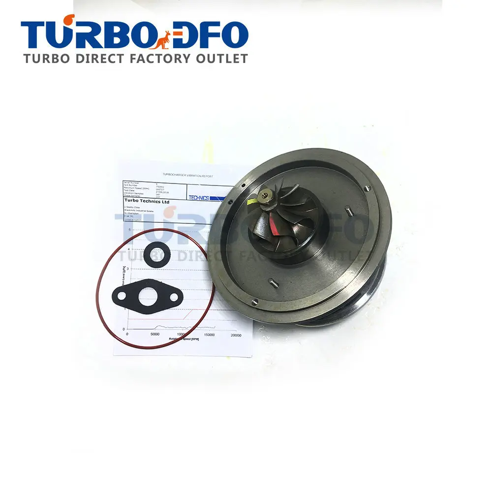 GT1752V 750952 Garrett turbo картридж сбалансированный для BMW 120D E87 163HP 120 кВт 2.0D M46TU новая