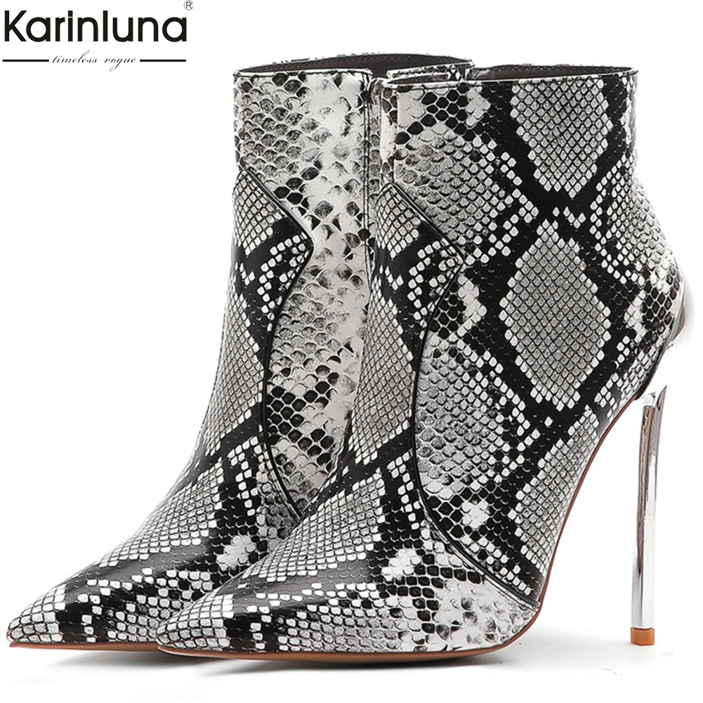 Karinluna Sexy Dropship Big Size 34-45 Zip Up Sexy Thin High Heels Office Boots Female Shoes Woman INS Hot Ankle Boots
Karinluna Sexy Dropship Big Size 34-45 Zip Up Sexy Thin High Heels Office Boots Female Shoes Woman INS Hot Ankle Boots